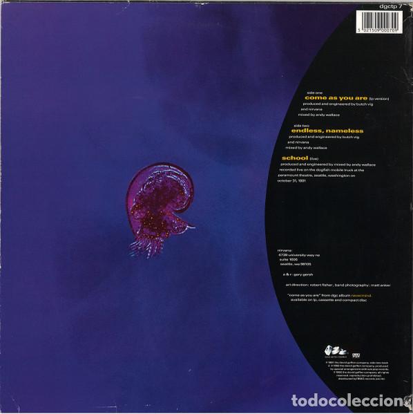 Discos de vinilo: NIRVANA - COME AS YOU ARE - MAXI - Foto 2