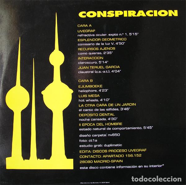 Discos de vinilo: VARIOS - CONSPIRACION - LP - Foto 2