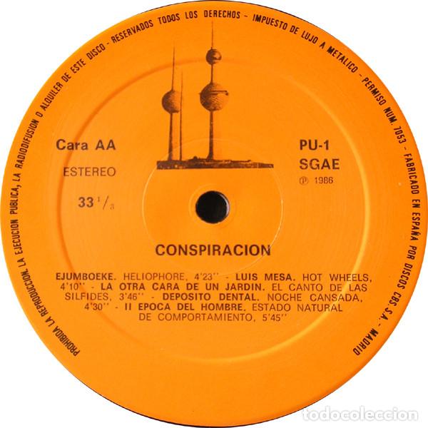 Discos de vinilo: VARIOS - CONSPIRACION - LP - Foto 4