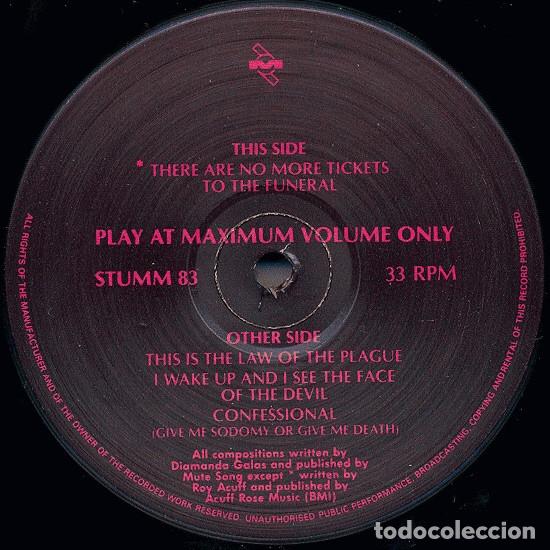 Discos de vinilo: DIAMANDA GAL&Aacute;S - PLAGUE MASS - 2 LP - Foto 3