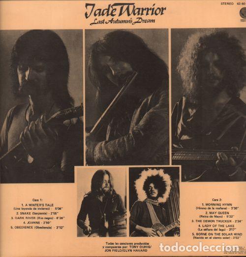 Discos de vinilo: JADE WARRIOR - LAST AUTUMNS DREAM - LP - Foto 2