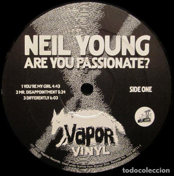 Discos de vinilo: NEIL YOUNG - ARE YOU PASSIONATE? - 2 LP - Foto 4