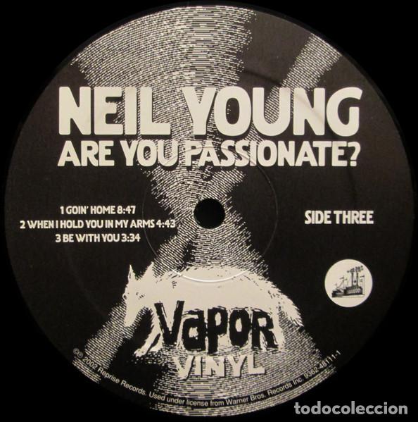 Discos de vinilo: NEIL YOUNG - ARE YOU PASSIONATE? - 2 LP - Foto 6