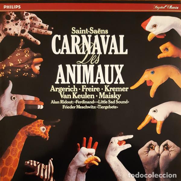 Discos de vinilo: CAMILLE SAINT-SA&Euml;NS Y OTROS - CARNAVAL DES ANIMAUX - LP