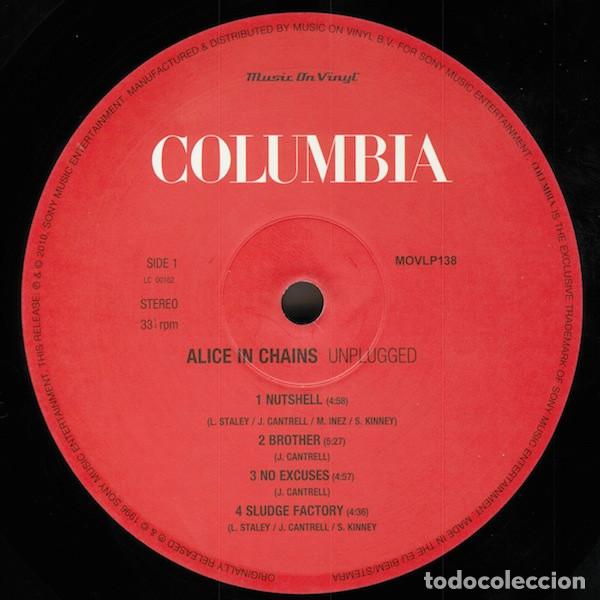 Discos de vinilo: ALICE IN CHAINS - MTV UNPLUGGED - 2 LP - Foto 3