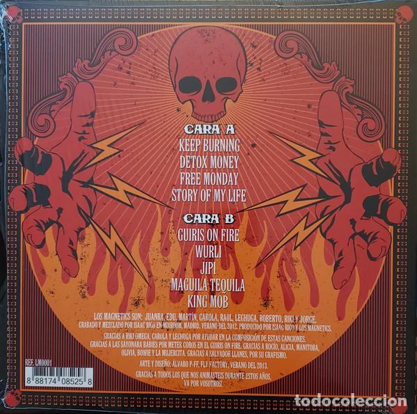 Discos de vinilo: LOS MAGNETICS - LOS MAGNETICS - MAXI - Foto 2