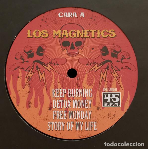Discos de vinilo: LOS MAGNETICS - LOS MAGNETICS - MAXI - Foto 3