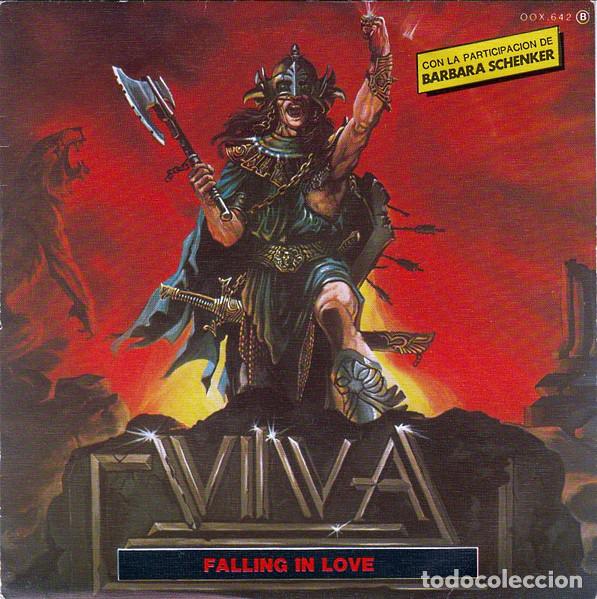 Discos de vinilo: VIVA CON LA PARTICIPACION DE BARBARA SCHENKER - FALLING IN LOVE - SINGLE