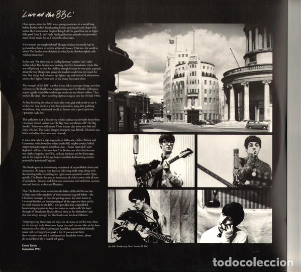 Discos de vinilo: THE BEATLES - LIVE AT THE BBC - 3 LP - Foto 2