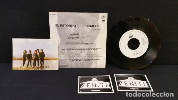 Discos de vinilo: ZENITH - EL RETORNO - SINGLE - Foto 2