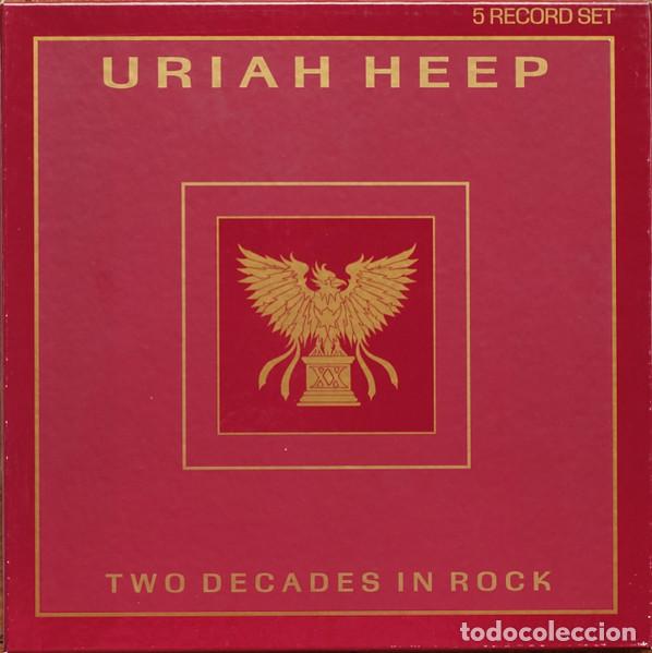 Discos de vinilo: URIAH HEEP - TWO DECADES IN ROCK - BOX LP