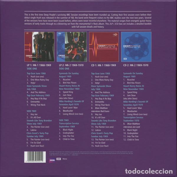 Discos de vinilo: DEEP PURPLE - BBC SESSIONS 68/70 - BOX LP - Foto 2
