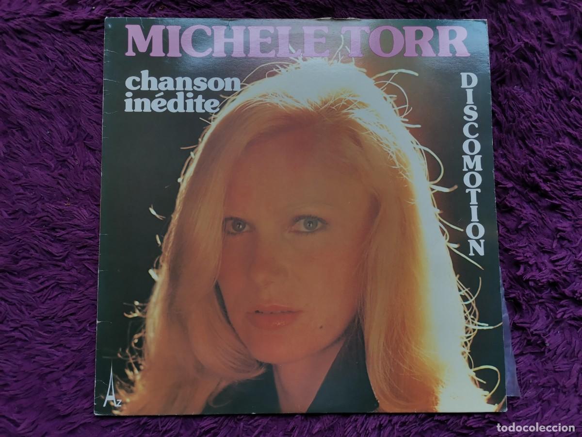 Discos de vinilo: Michele Torr &ndash; Chanson In&eacute;dite - Discomotion Vinilo LP 1979 France STEC 296