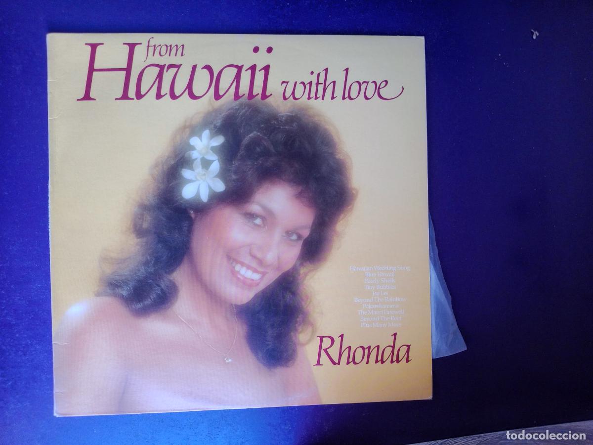 Discos de vinilo: Rhonda Bryers &lrm;&ndash; From Hawaii With Love - LP RCA 1986 - FOLK PACIFICO NUEVA ZELANDA