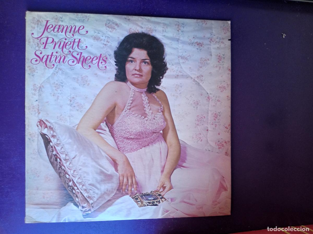Discos de vinilo: Jeanne Pruett &ndash; Satin Sheets - LP MCA 1973 - COUNTRY FOLK AMERICANA,