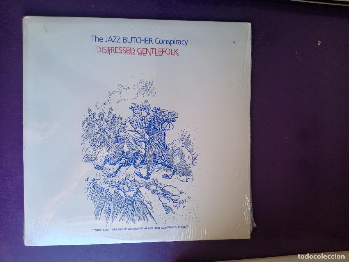 Discos de vinilo: The Jazz Butcher Conspiracy &ndash; Distressed Gentlefolk - LP BIG TIME 1986 - INDIE ROCK