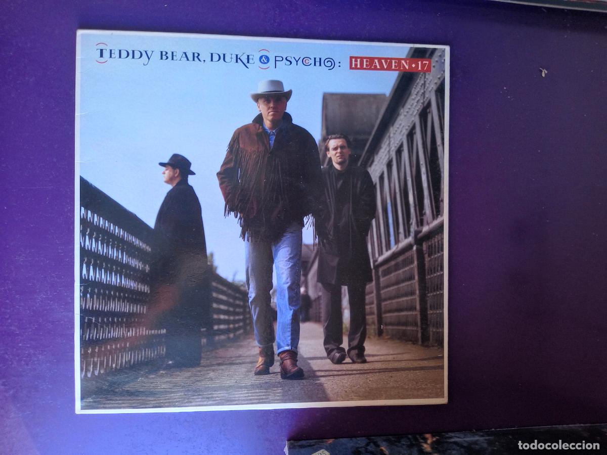 Discos de vinilo: Heaven 17 &lrm;- LP VIRGIN 1988 - Teddy Bear, Duke & Psycho - ELECTRONICA SYNTH POP TECNO 80'S