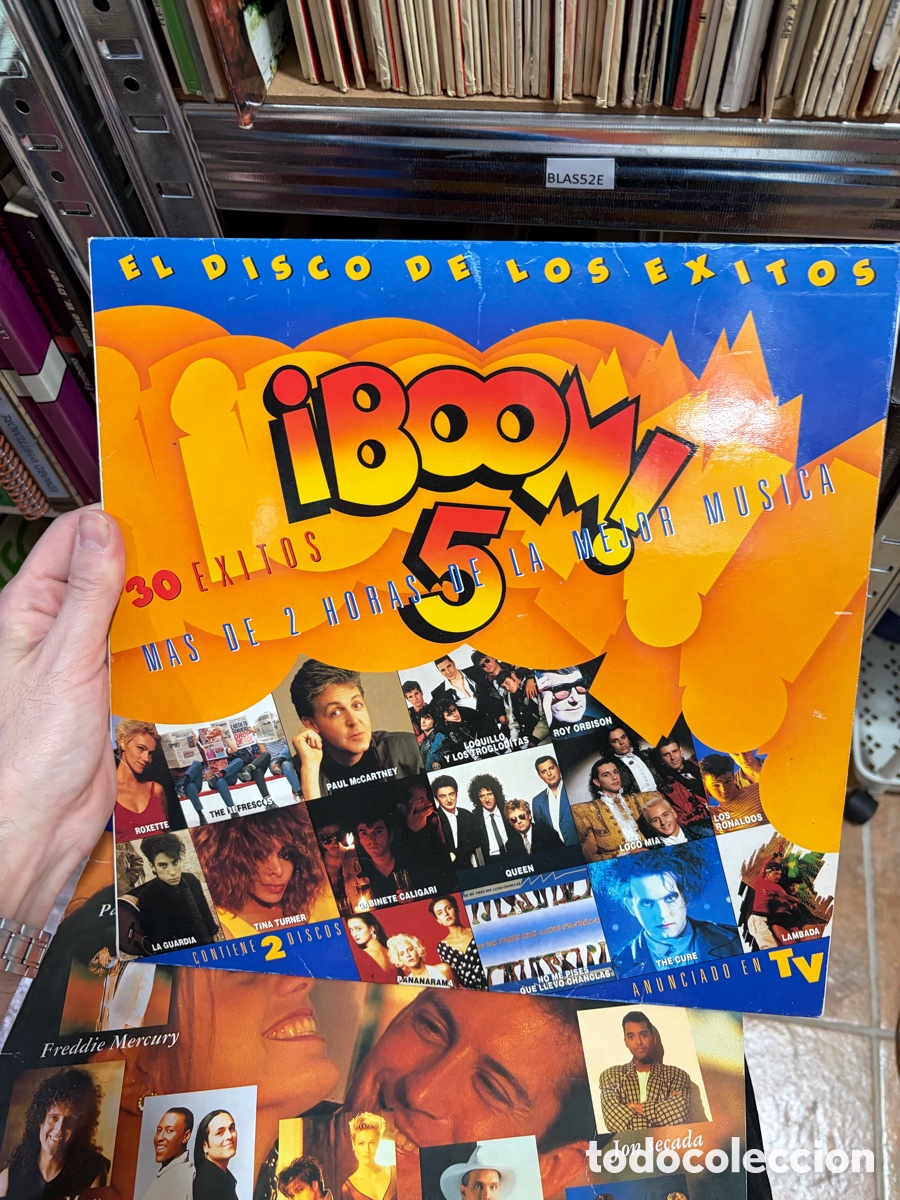 Discos de vinilo: BLAS52E Boom 5 los 30 &eacute;xitos del a&ntilde;o vinilo LP - Foto 1