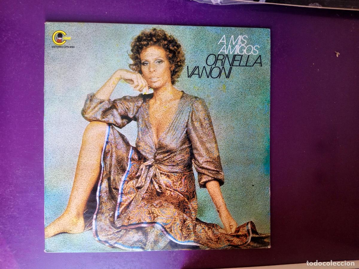 Discos de vinilo: Ornella Vanoni &lrm;&ndash; A Mis Amigos - LP CARNABY 1972 - SIN USO - ITALIA POP 70'S