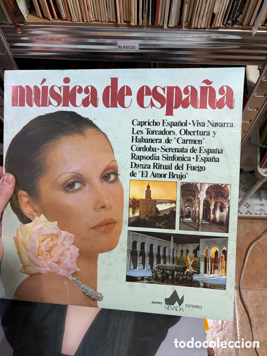 Discos de vinilo: BLAS52E m&iacute;sica de espa&ntilde;a Capricho Espa&ntilde;ol &bull; Viva Navarra (disco vinilo LP)