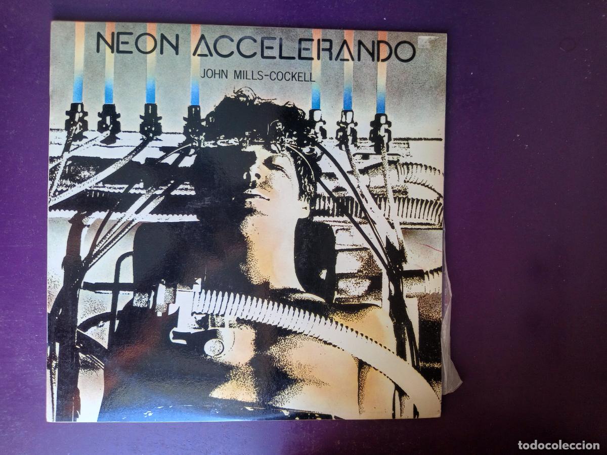Discos de vinilo: John Mills-Cockell &ndash; Neon Accelerando - LP AURA RCA 1979 SIN USO - EXPERIMENTAL, ELECTRONICA