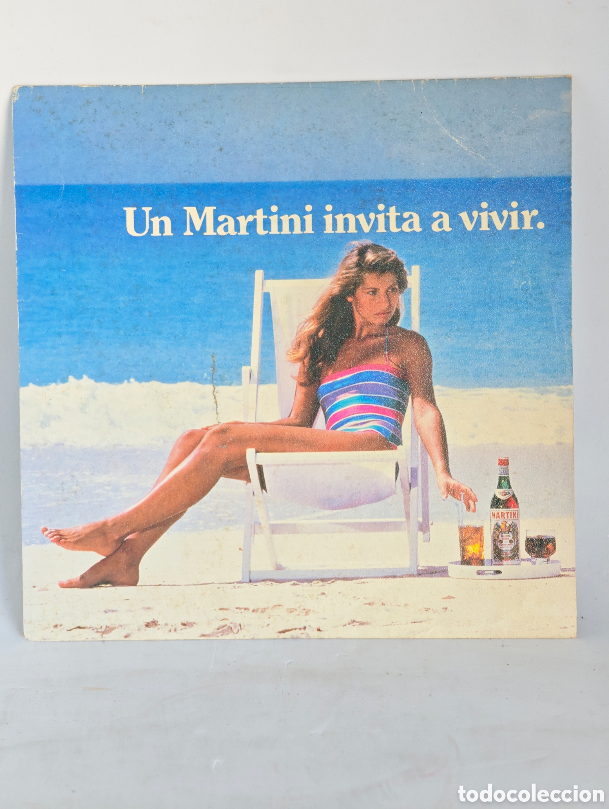 Discos de vinilo: single - Un Martini invita a vivir. Disco Promoci&oacute;n. - tdks9b