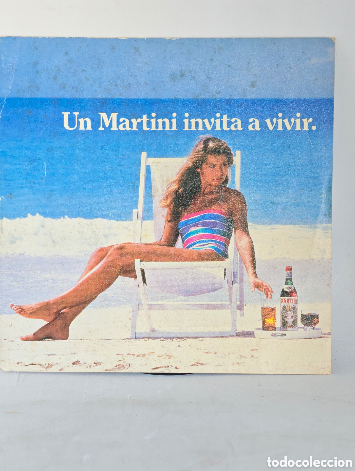 Discos de vinilo: single - Un Martini invita a vivir. Disco Promoci&oacute;n. - tdks9b