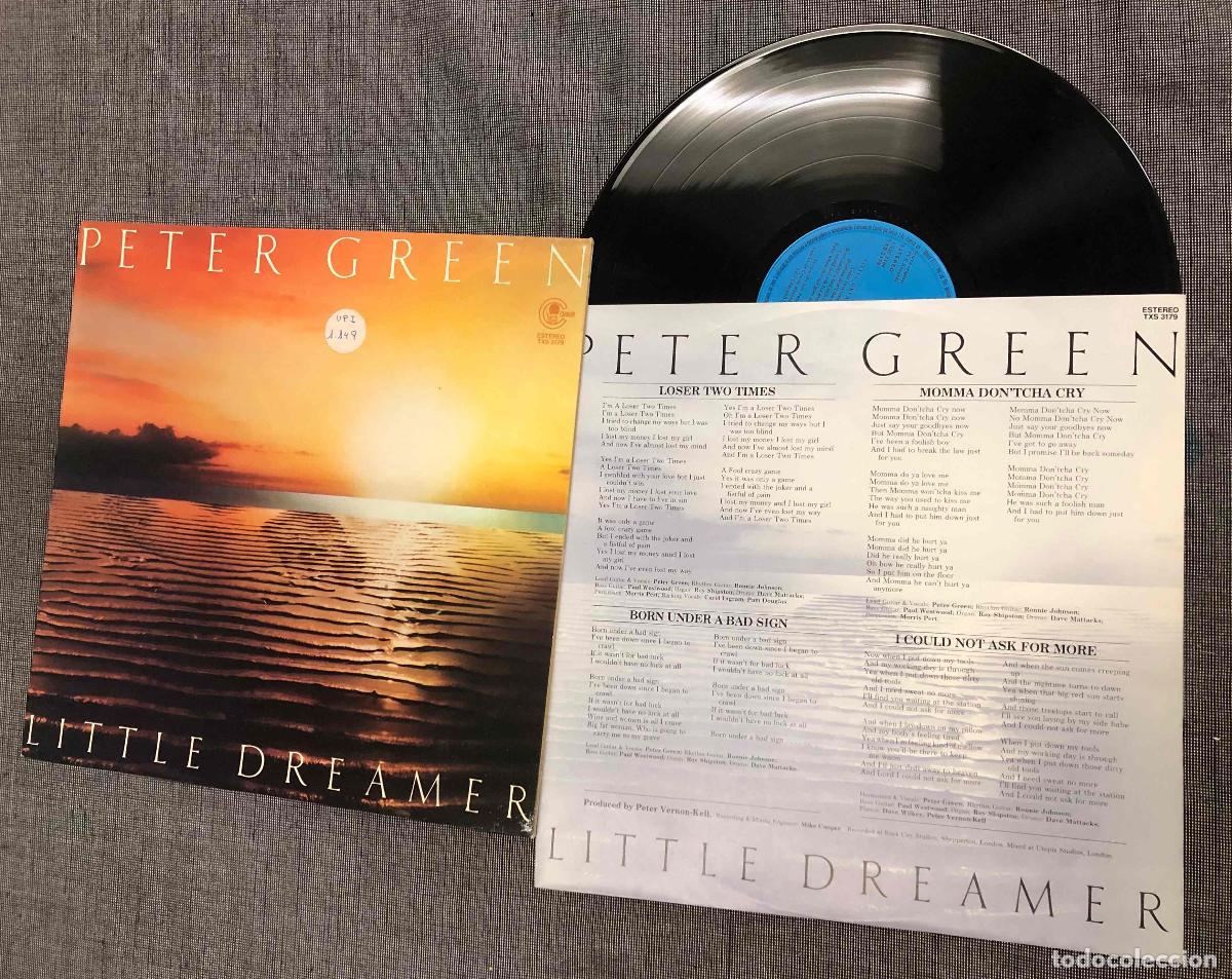 Discos de vinilo: LP PETER GREEN LITTLE DREAMER. CARNABY 1980