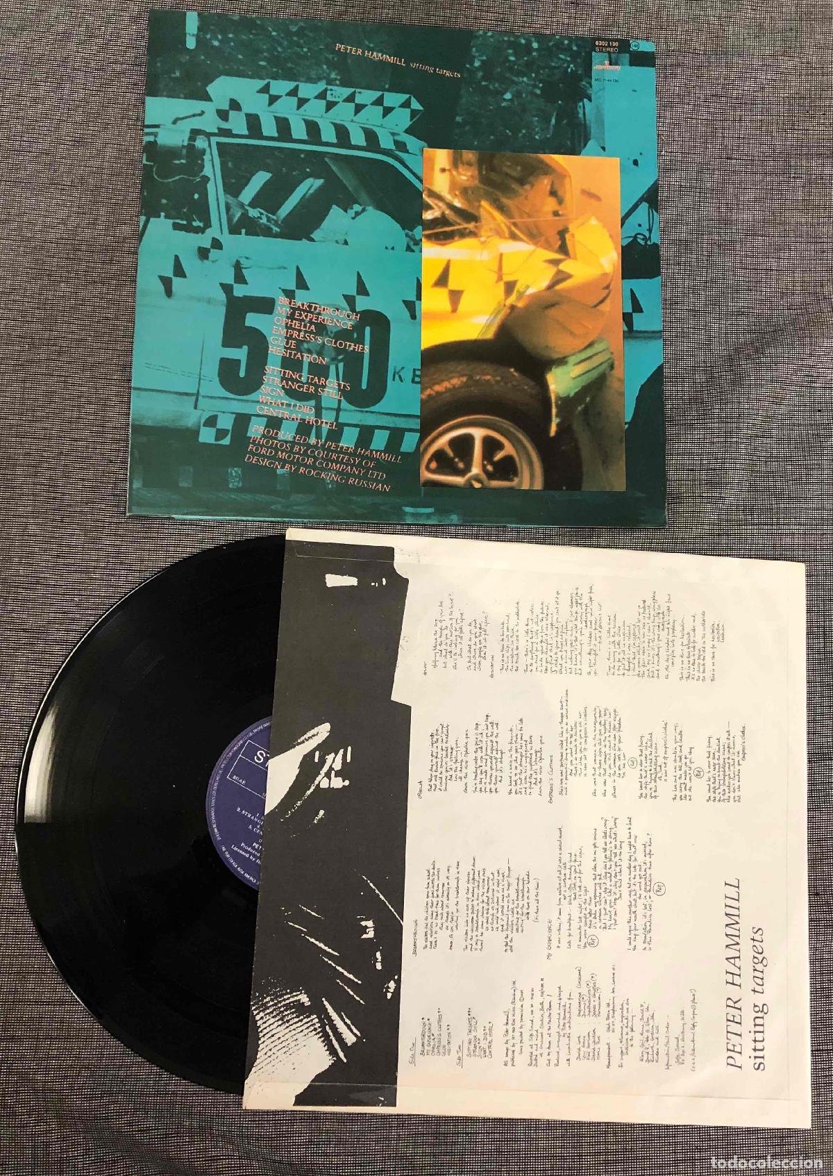 Discos de vinilo: LP PETER HAMMILL SITTING TARGETS. MERCURY 1981 - Foto 2