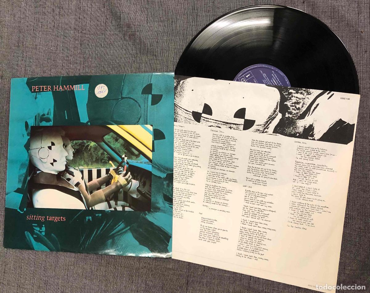 Discos de vinilo: LP PETER HAMMILL SITTING TARGETS. MERCURY 1981 - Foto 1