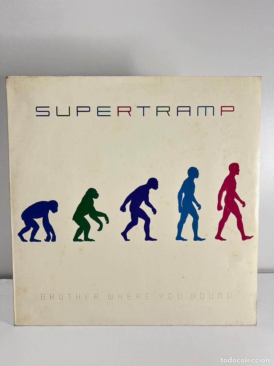Discos de vinil: SUPERTRAMP (LP) BROTHER WHERE YOU BOUND - A&Ntilde;O 1985 - ENCARTE CON LETRAS