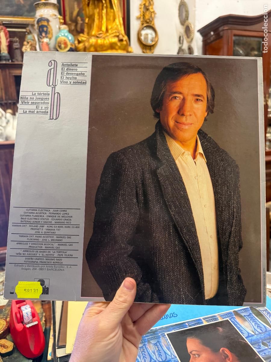 Discos de vinilo: LP EL FARY - UN PASO MAS - Foto 2