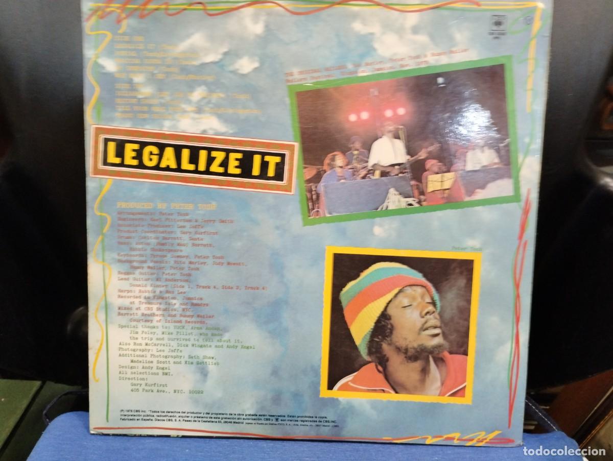 Discos de vinilo: Disco de Vinilo de Peter Tosh &rdquo;Legalize It&rdquo; - Foto 2