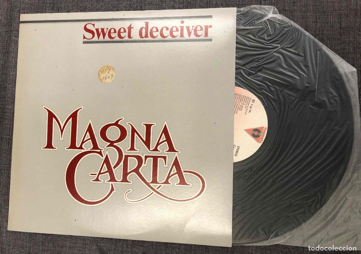 Discos de vinilo: LP MAGNA CARTA SWEET DECEIVER. VICTORIA 1983