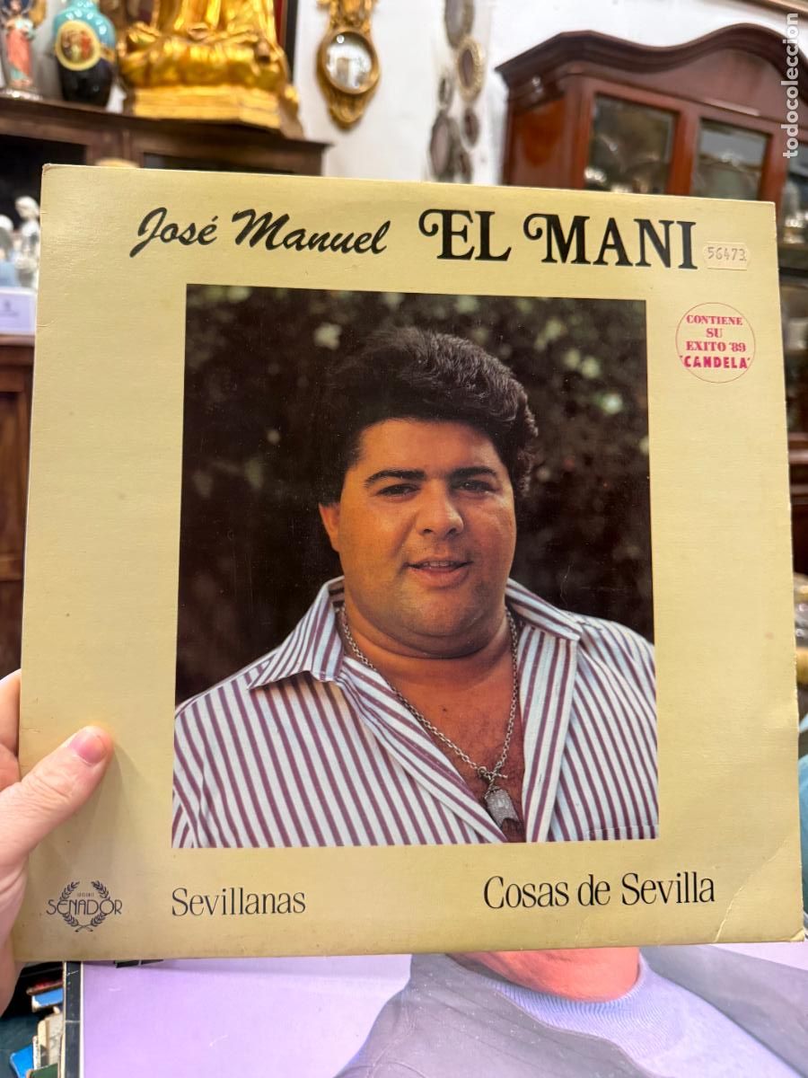 Discos de vinilo: LP JOSE MANUEL EL MANI - COSAS DE SEVILLA