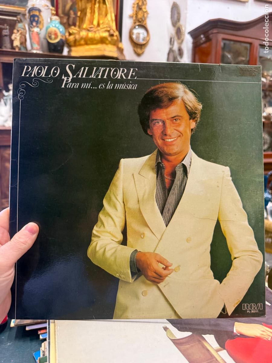 Discos de vinilo: LP PAOLO SALVATORE - PARA MI... ES LA MUSICA