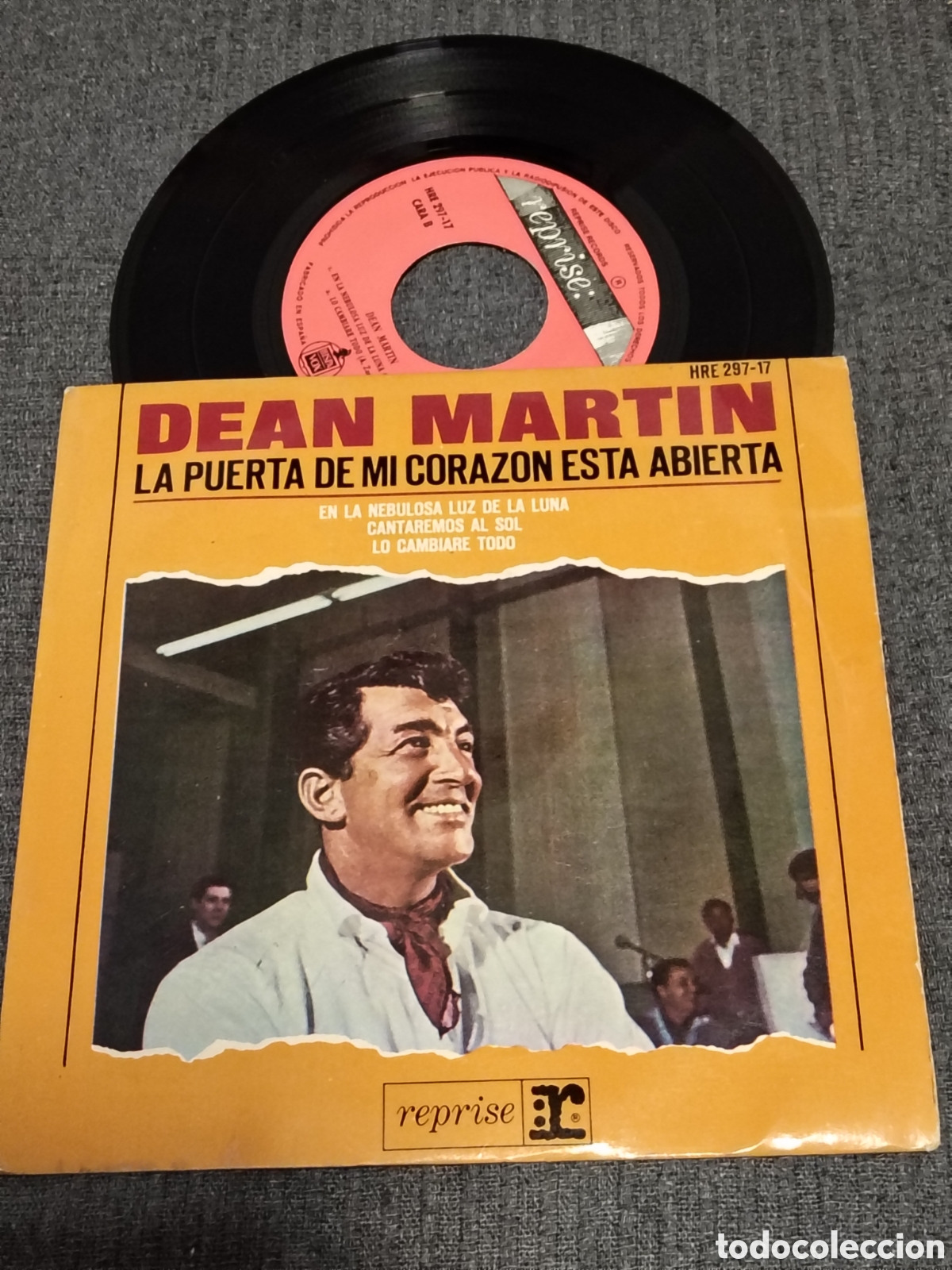 Discos de vinilo: vinilo EP de Dean Martin &ndash; &rdquo;La puerta de mi coraz&oacute;n est&aacute; abierta