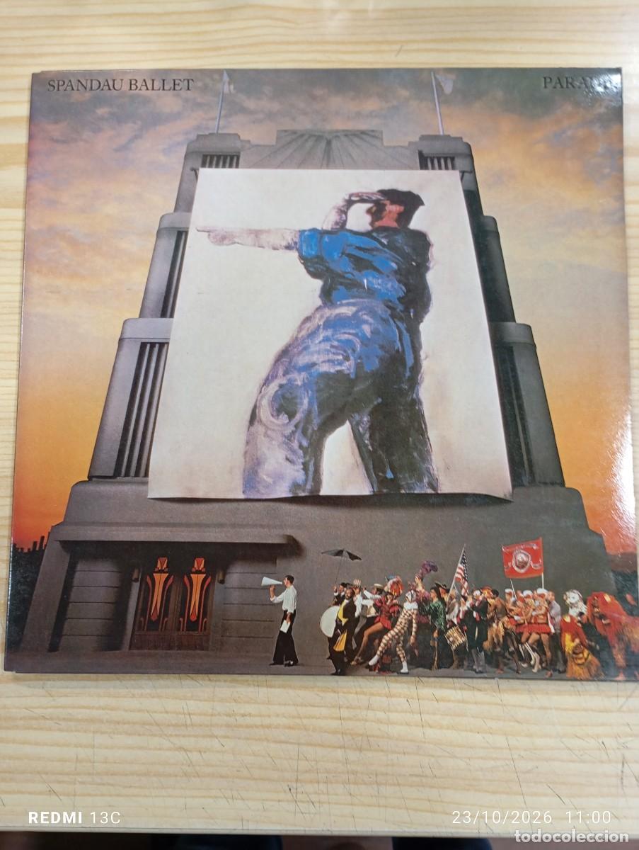 Disques de vinyle: Lp - Spandau Ballet - Parade - Edicion Espa&ntilde;ola - Carpeta doble