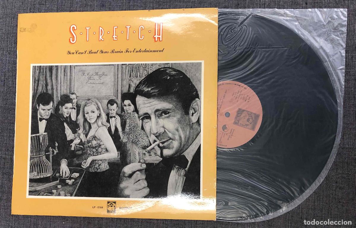 Discos de vinilo: LP STRETCH YOU CAN'T BEAT YOUR BRAIN FOR ENTERTAINMENT. MEDITERRANEO 1977