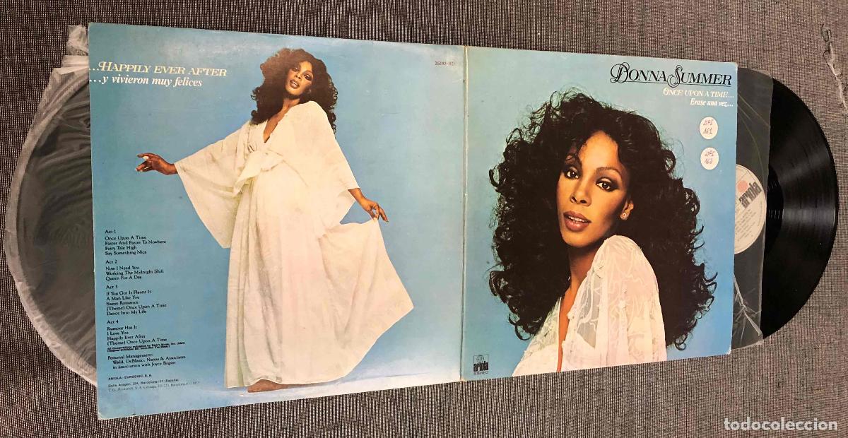 Discos de vinilo: 2 LP DONA SUMMER ONCE UPON A TIME... ARIOLA 1977 - Foto 1