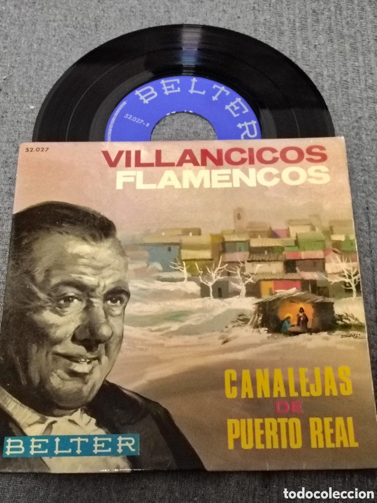 Discos de vinilo: vinilo &rdquo;Villancicos Flamencos&rdquo; de Canalejas de Puerto Real
