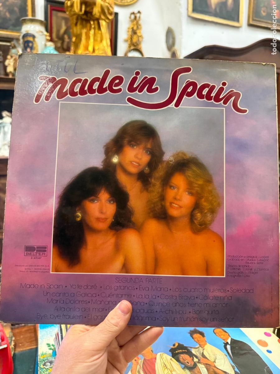 Discos de vinilo: LP MADE IN SPAIN --- - Foto 2