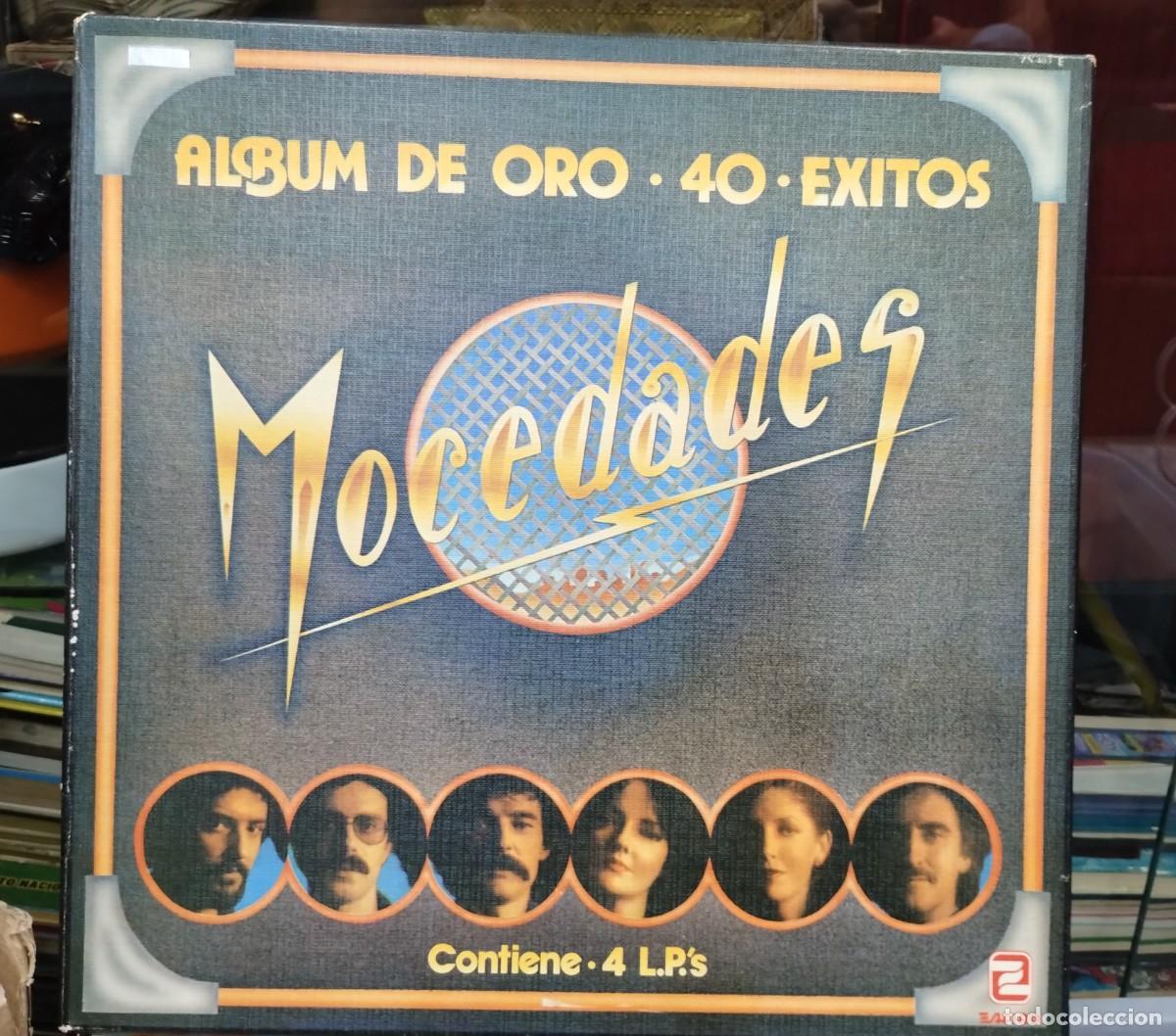 Discos de vinilo: Disco de Vinilo de Mocedades &rdquo;&Aacute;lbum de Oro 40 &eacute;xitos&rdquo;