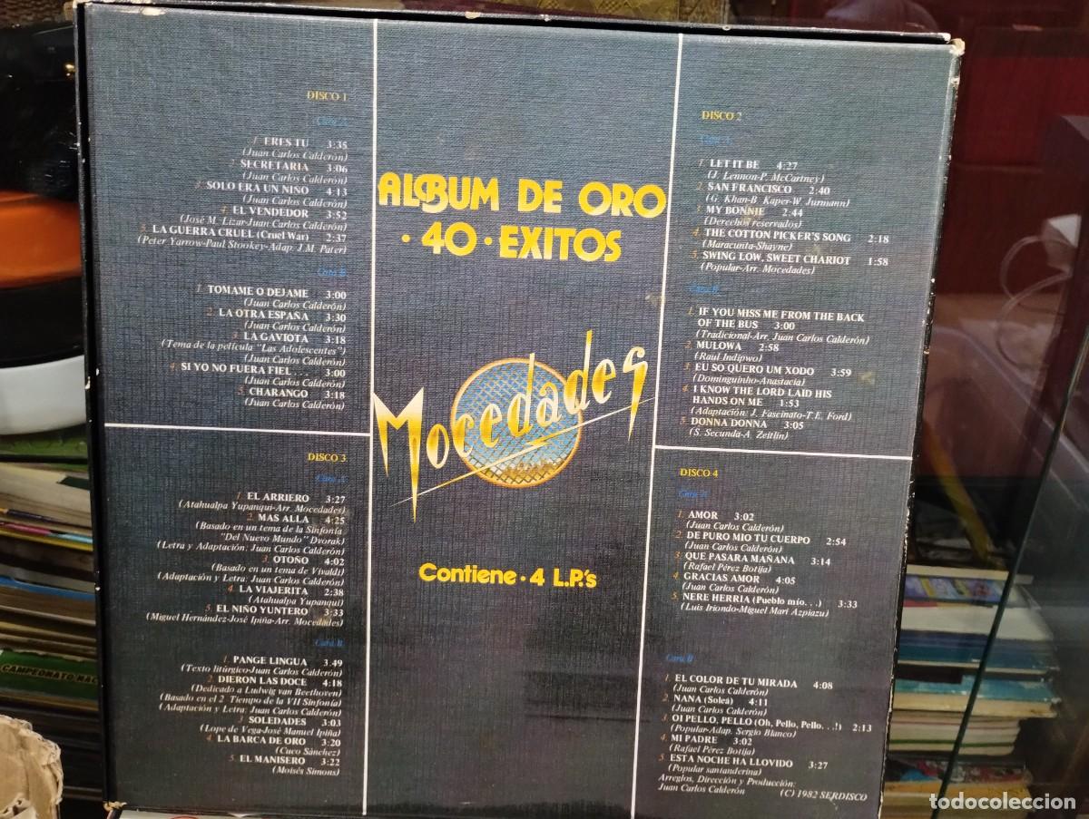 Discos de vinilo: Disco de Vinilo de Mocedades &rdquo;&Aacute;lbum de Oro 40 &eacute;xitos&rdquo; - Foto 2