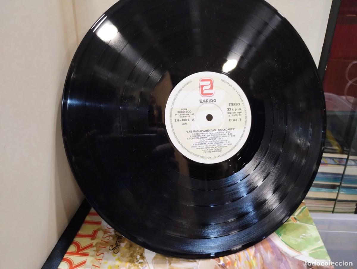Discos de vinilo: Disco de Vinilo de Mocedades &rdquo;&Aacute;lbum de Oro 40 &eacute;xitos&rdquo; - Foto 4