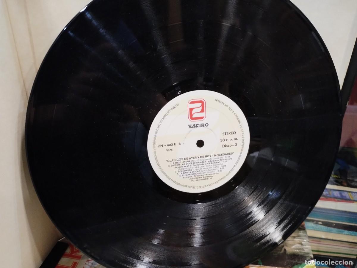 Discos de vinilo: Disco de Vinilo de Mocedades &rdquo;&Aacute;lbum de Oro 40 &eacute;xitos&rdquo; - Foto 6