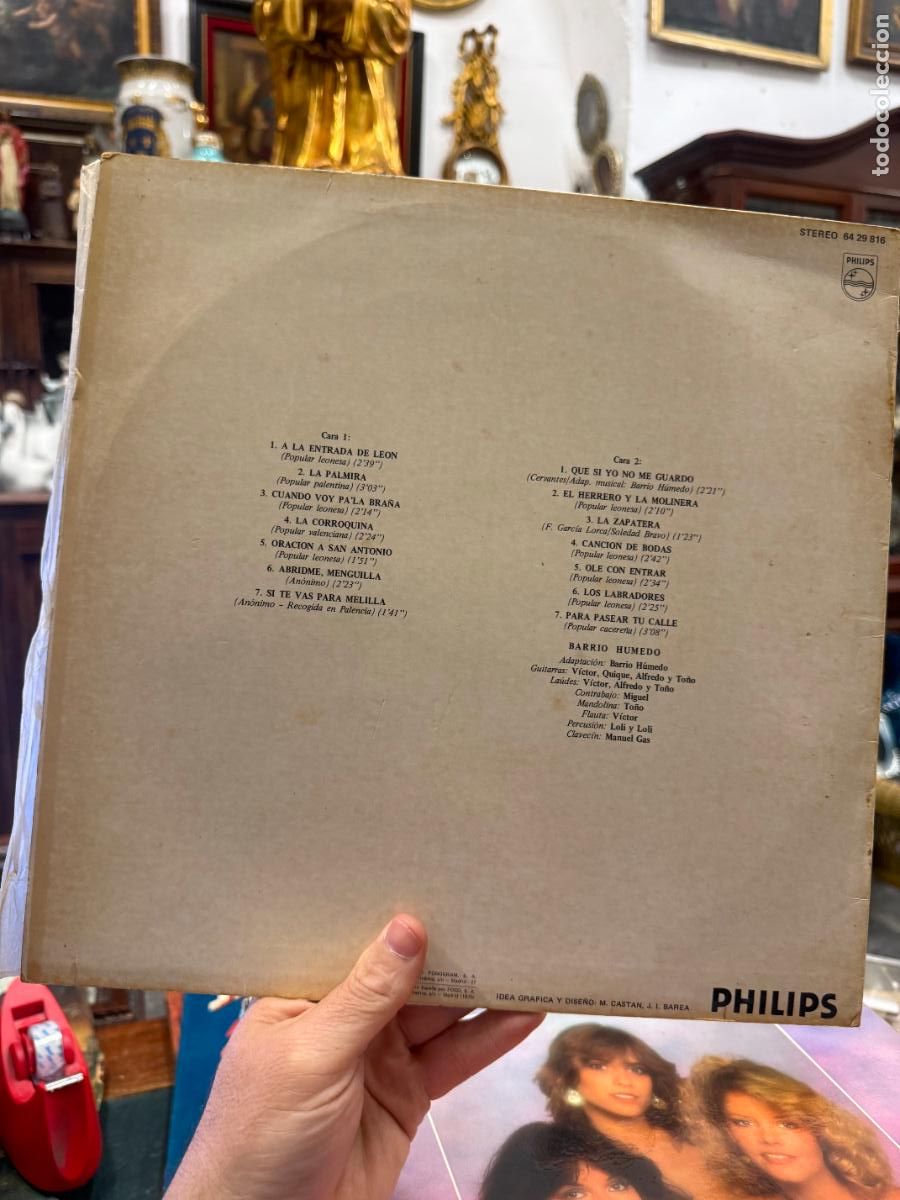 Discos de vinilo: LP BARRIO HUYMEDO -- - Foto 2