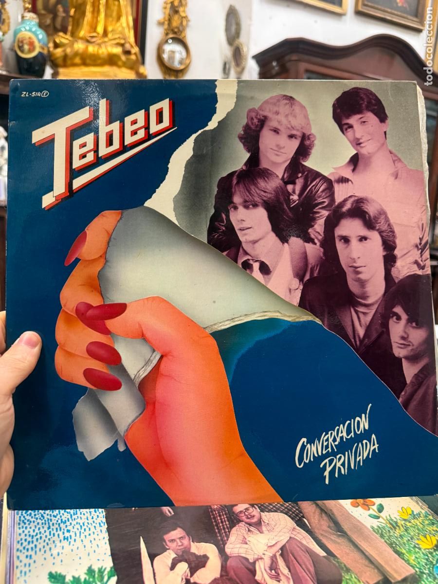 Discos de vinilo: LP TEBEO - CONVERSACION PRIVADA