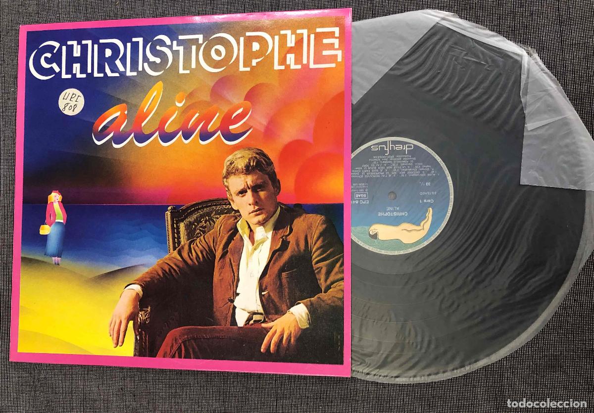 Discos de vinilo: LP CHRISTOPHE ALINE. DREYFUS 1980