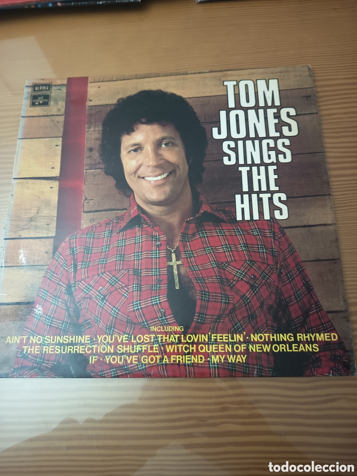 Discos de vinilo: Disco vinilo LP de Tom Jones &rdquo; Sings The Hits &rdquo; ,edici&oacute;n brit&aacute;nica de 1971,como nuevo